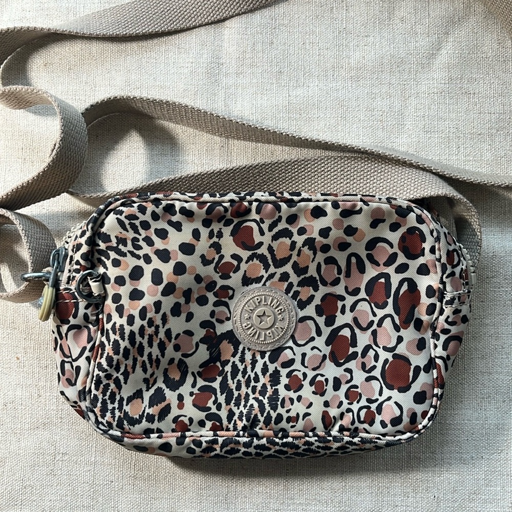 Kipling Small Shoulder Bag Animal Print